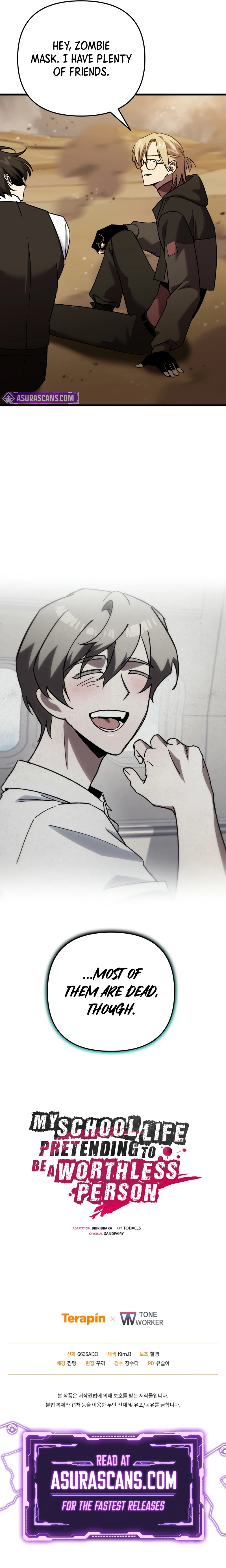 My School Life Pretending To Be a Worthless Person Chapter 109, page 11 of 11