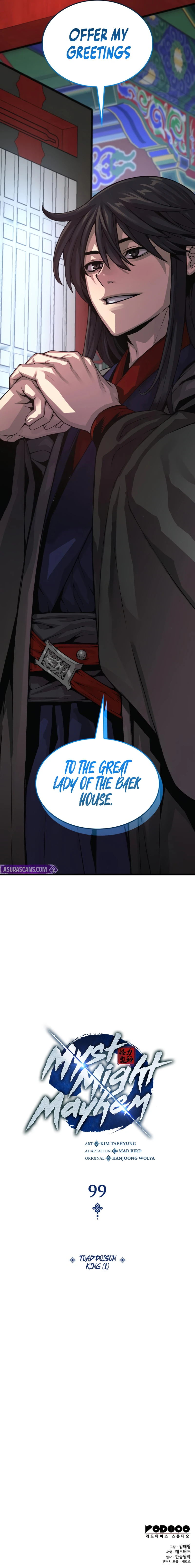 Myst, Might, Mayhem Chapter 99, page 14 of 14