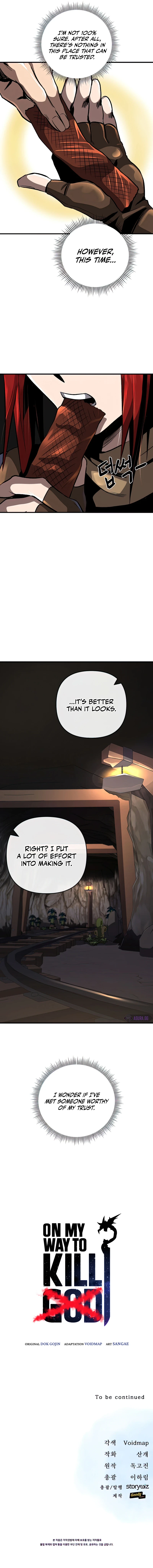 On My Way to Kill God Chapter 30, page 10 of 11