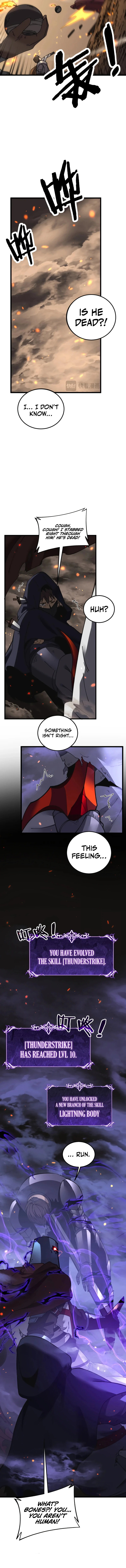 Otherworldly Skeleton Evolution Chapter 12, page 14 of 15