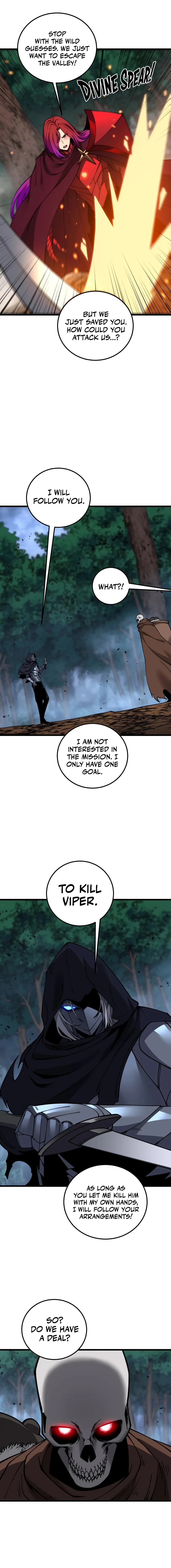 Otherworldly Skeleton Evolution Chapter 13, page 13 of 13