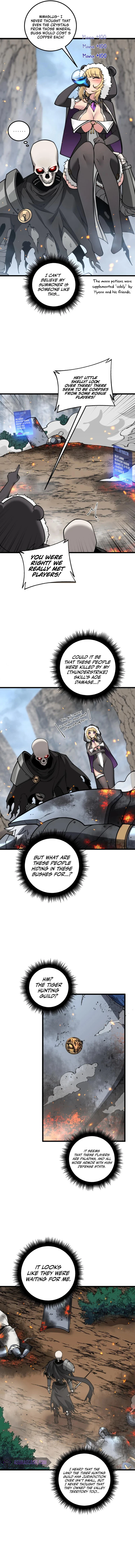 Otherworldly Skeleton Evolution Chapter 8, page 8 of 13