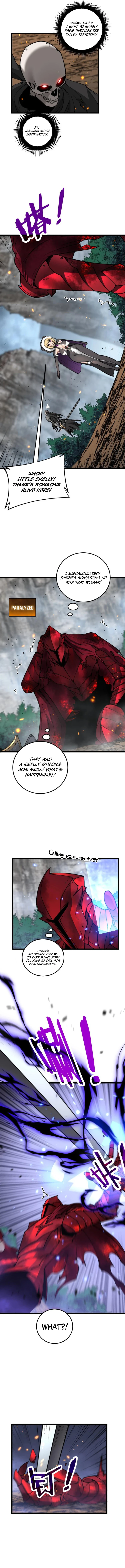 Otherworldly Skeleton Evolution Chapter 8, page 9 of 13