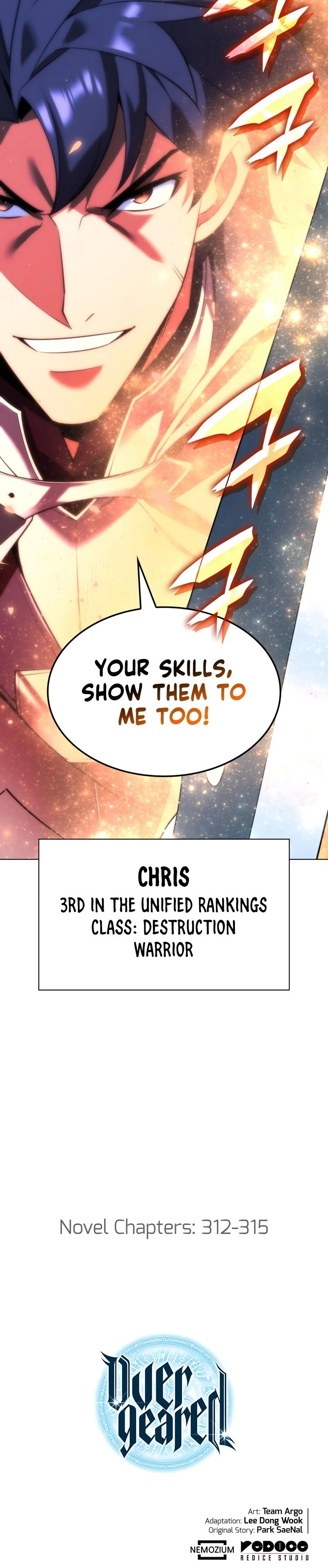Overgeared Chapter 165, page 111 of 112