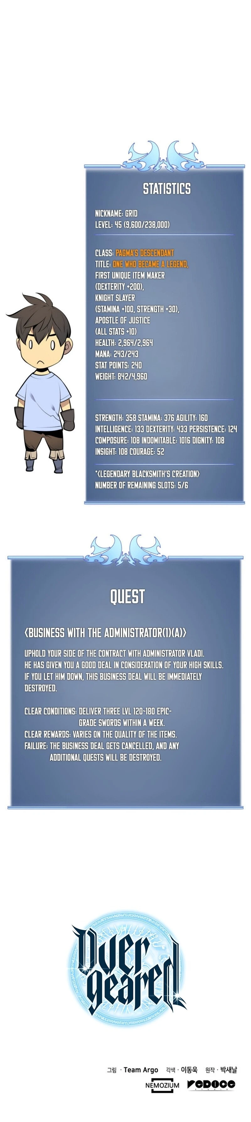 Overgeared Chapter 32, page 46 of 47