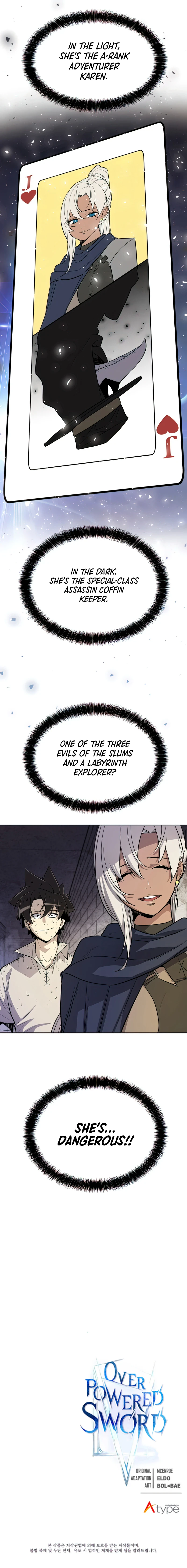 Overpowered Sword Chapter 34, page 12 of 13