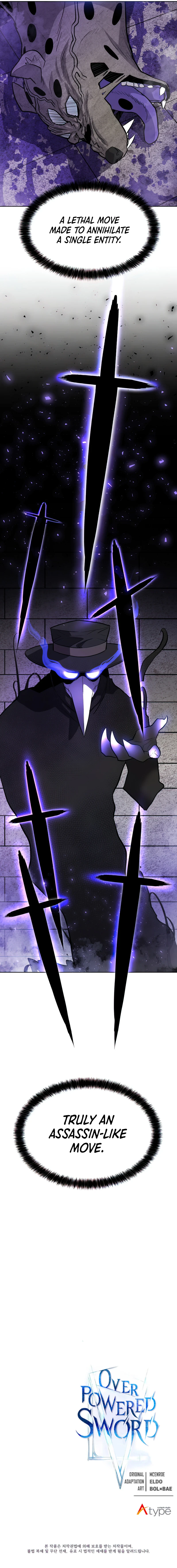 Overpowered Sword Chapter 35, page 12 of 13