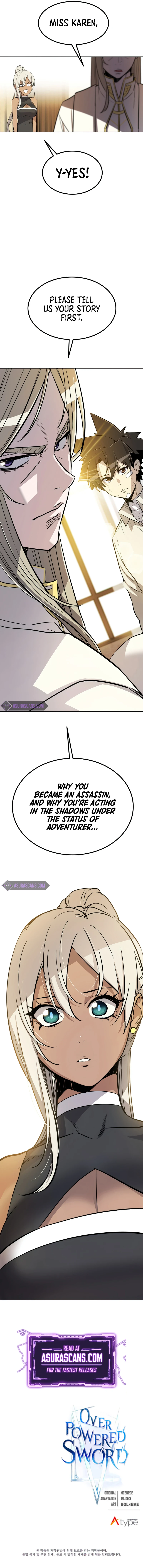 Overpowered Sword Chapter 43, page 13 of 14