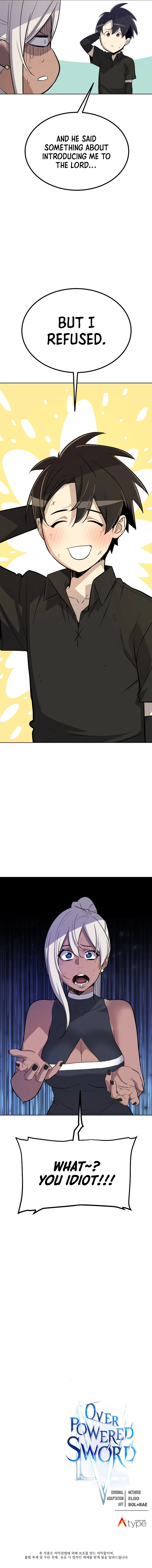 Overpowered Sword Chapter 44, page 13 of 14