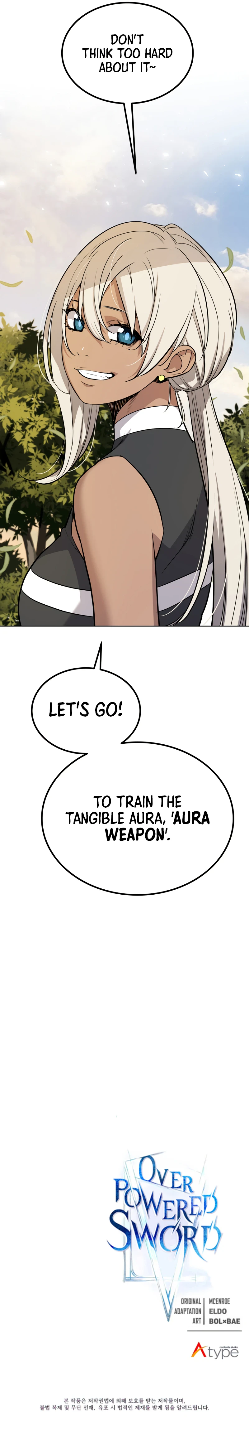 Overpowered Sword Chapter 46, page 11 of 12