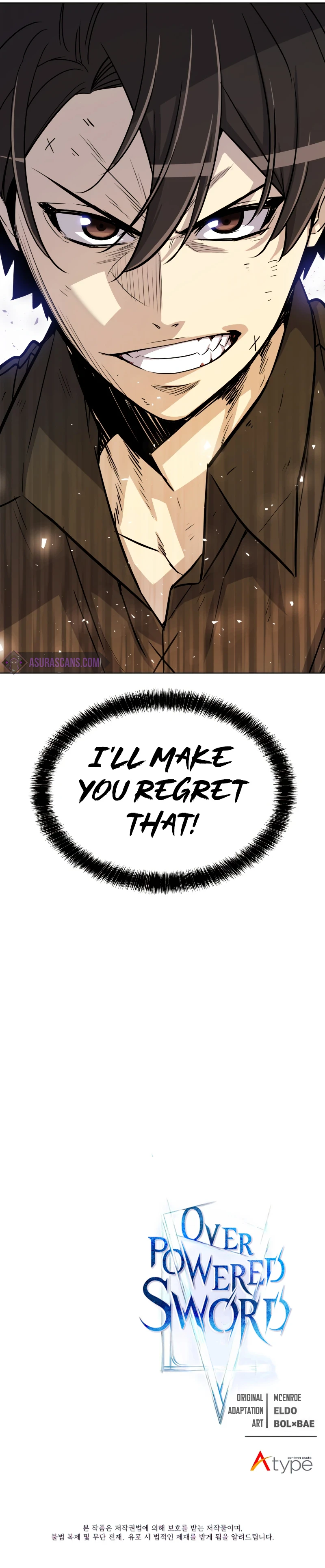 Overpowered Sword Chapter 51, page 10 of 11