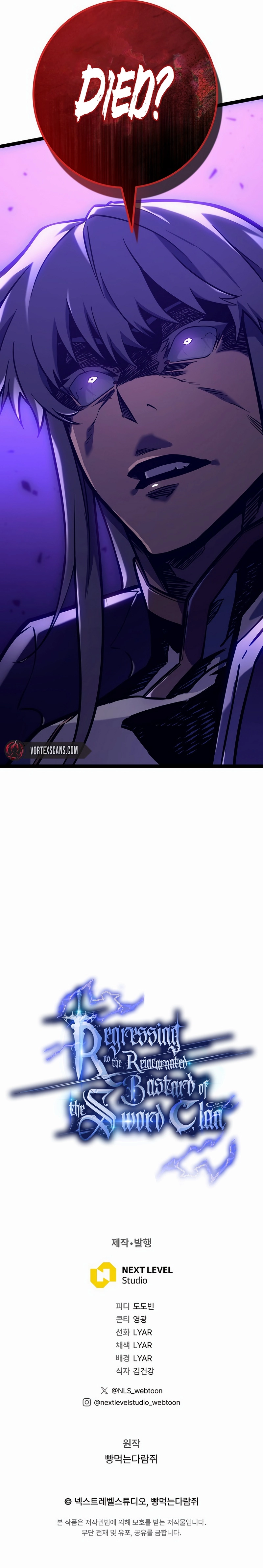 Regressing as the Reincarnated Bastard of the Sword Clan Chapter 32, page 24 of 24