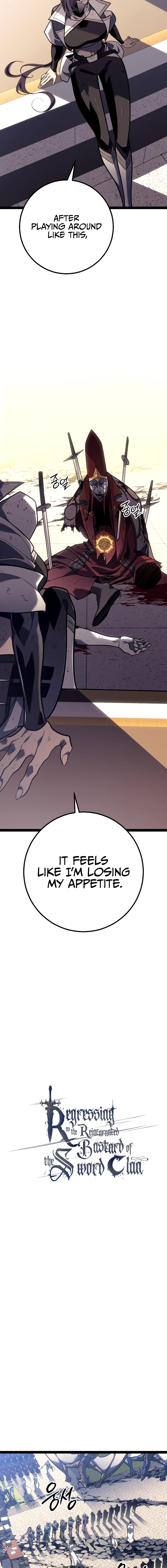 Regressing as the Reincarnated Bastard of the Sword Clan Chapter 54, page 13 of 24