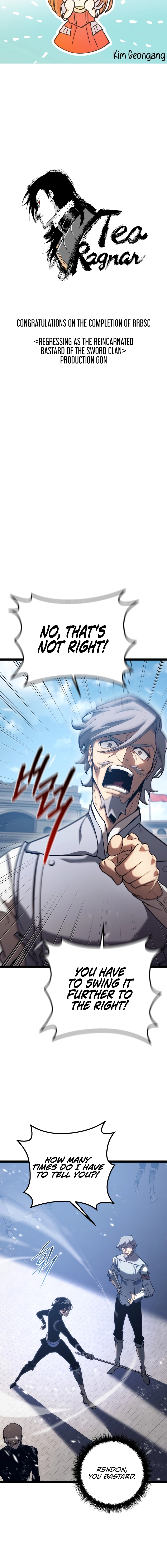 Regressing as the Reincarnated Bastard of the Sword Clan Chapter 59, page 42 of 45