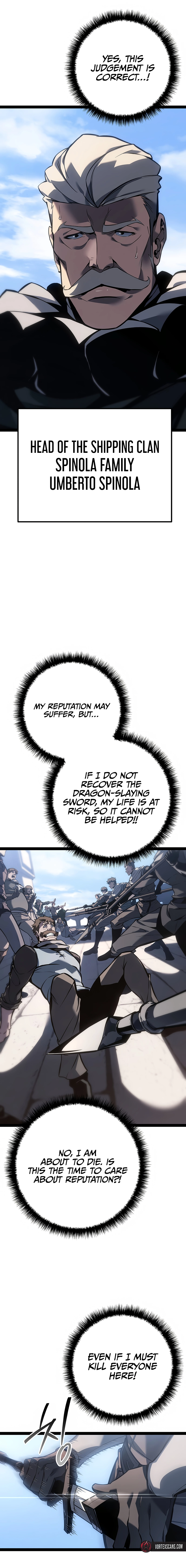 Regressing as the Reincarnated Bastard of the Sword Clan Chapter 70, page 26 of 35