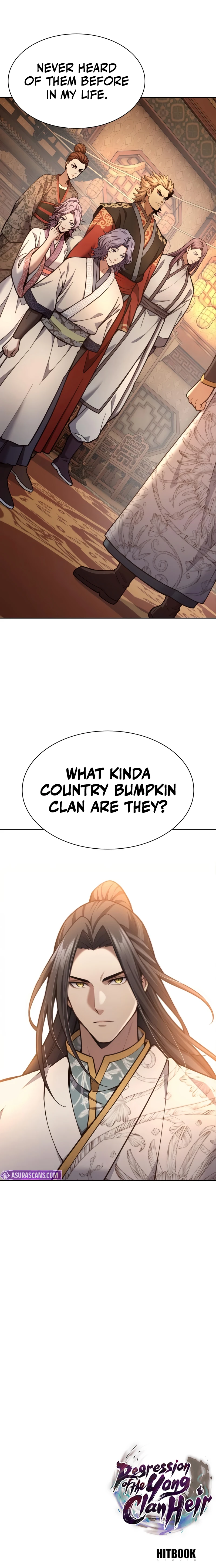 Regression of the Yong Clan Heir Chapter 33, page 14 of 14