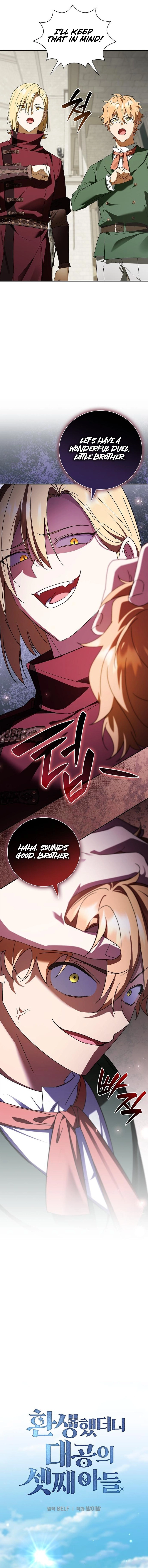 Reincarnated as the Grand Duke's Third Son Chapter 20, page 7 of 18