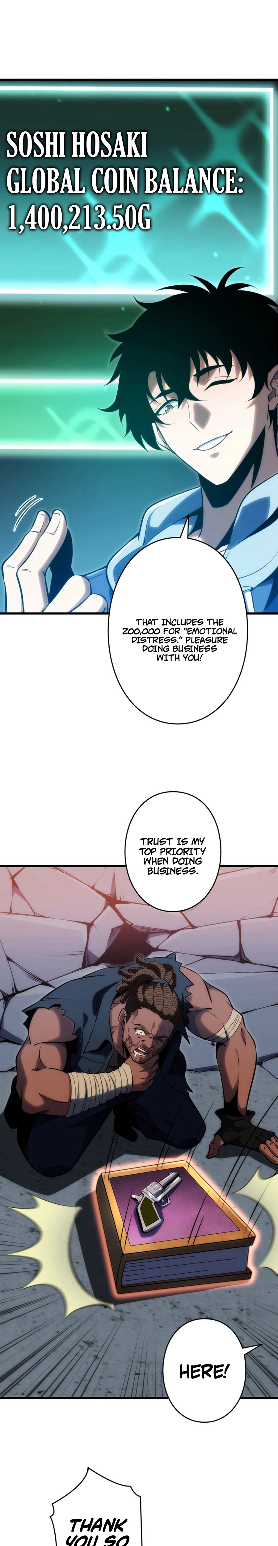Reincarnated as the Weakest Warrior with the Power to Choose Any Reward Chapter 4, page 36 of 43