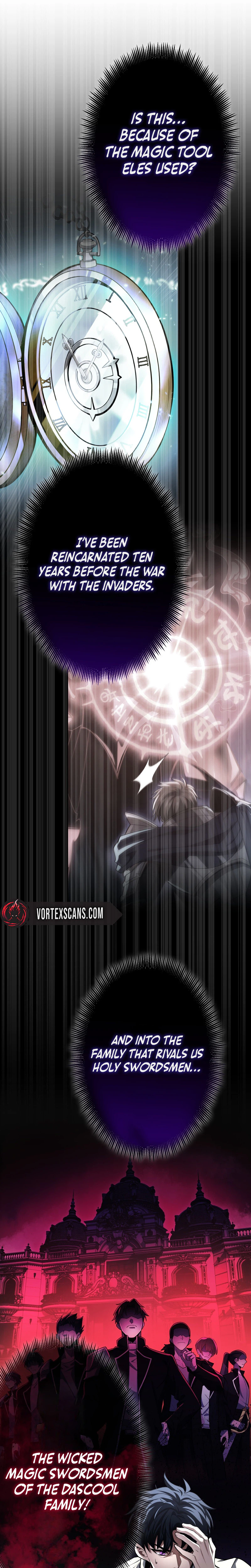 Reincarnated as the Youngest Son of a Demon Swordsman Family Chapter 1, page 33 of 41