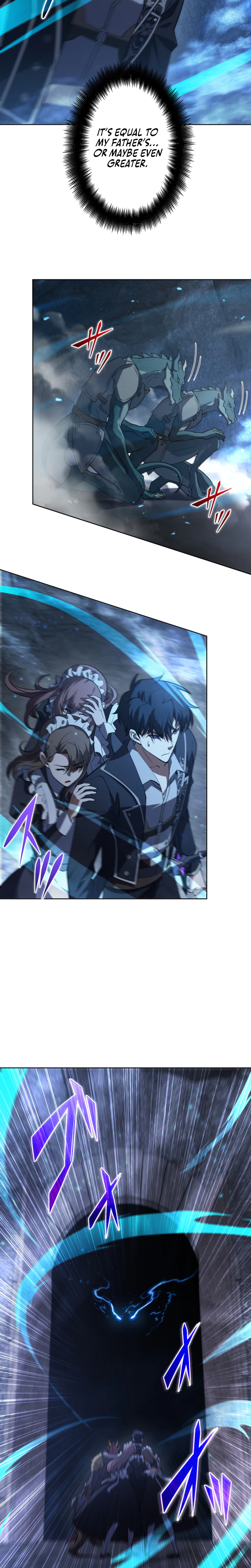 Reincarnated as the Youngest Son of a Demon Swordsman Family Chapter 15, page 40 of 42