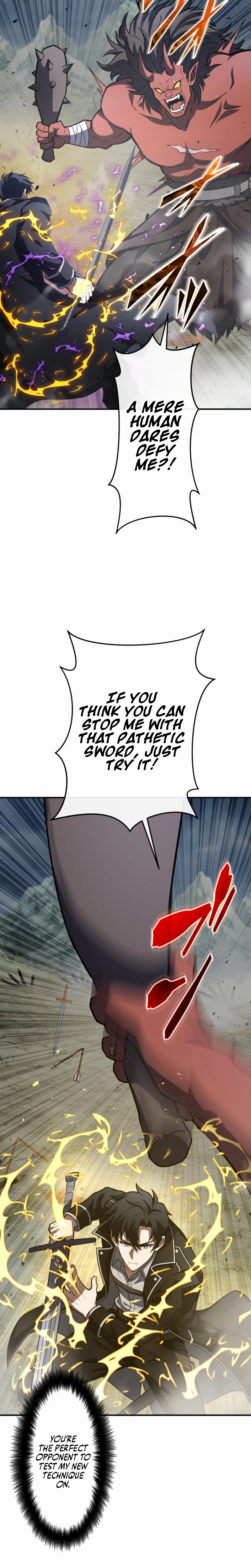 Reincarnated as the Youngest Son of a Demon Swordsman Family Chapter 20, page 21 of 45