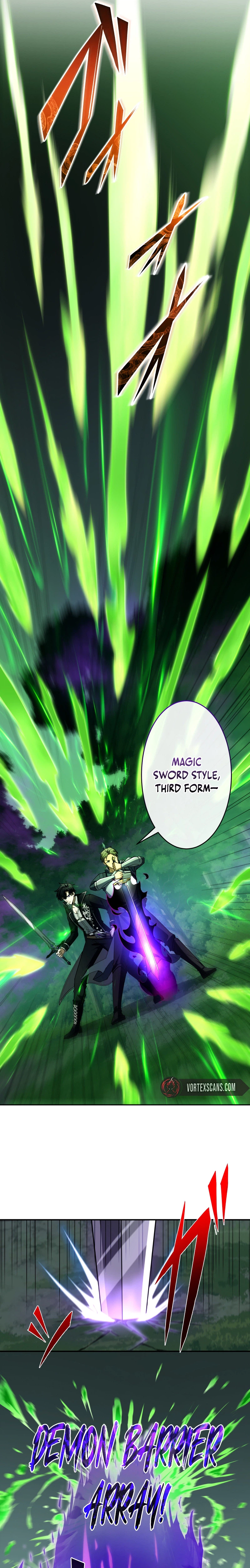 Reincarnated as the Youngest Son of a Demon Swordsman Family Chapter 4, page 34 of 51