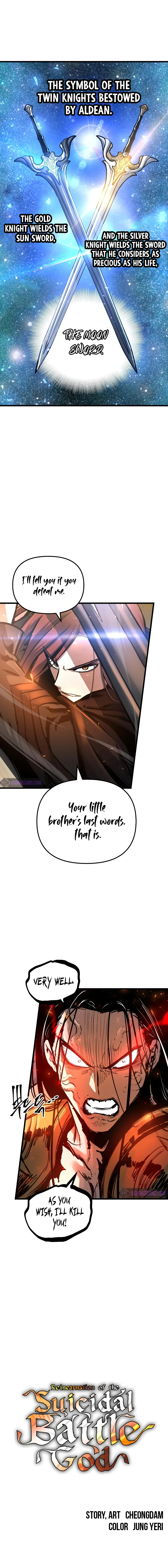 Reincarnation of the Suicidal Battle God Chapter 39, page 12 of 13