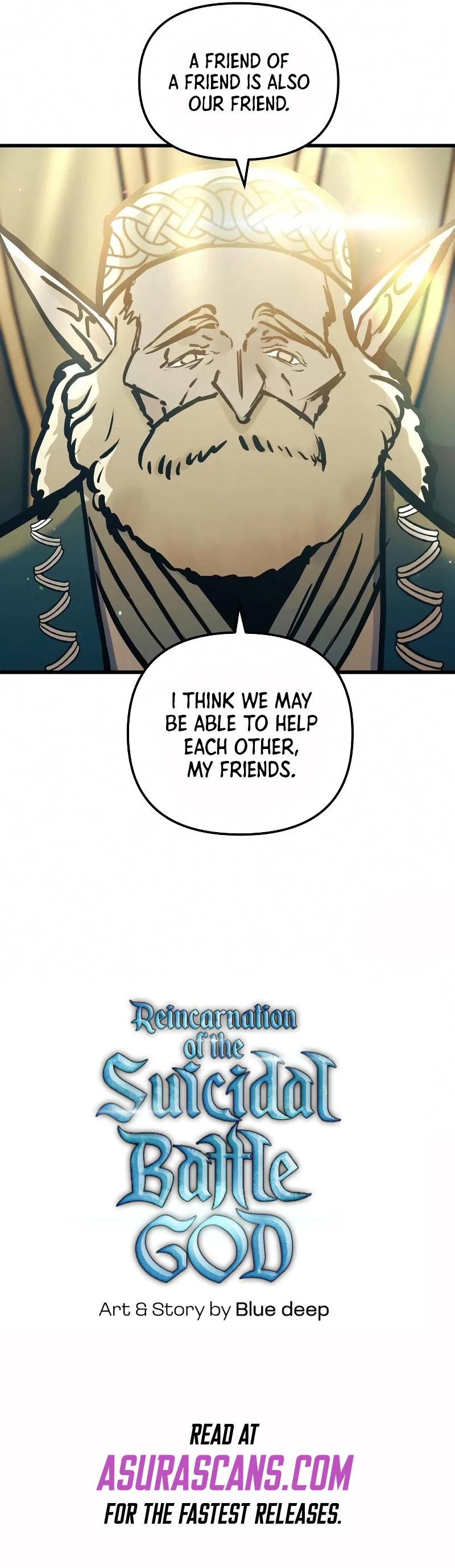Reincarnation of the Suicidal Battle God Chapter 55, page 10 of 11