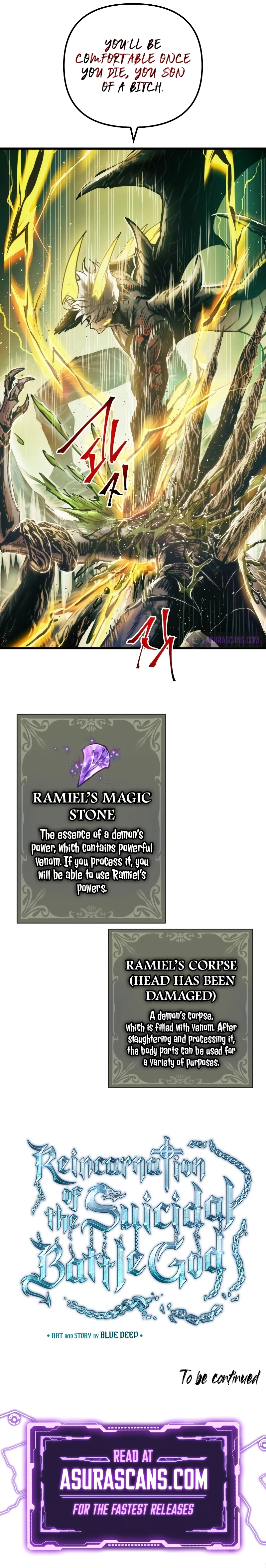 Reincarnation of the Suicidal Battle God Chapter 70, page 11 of 12