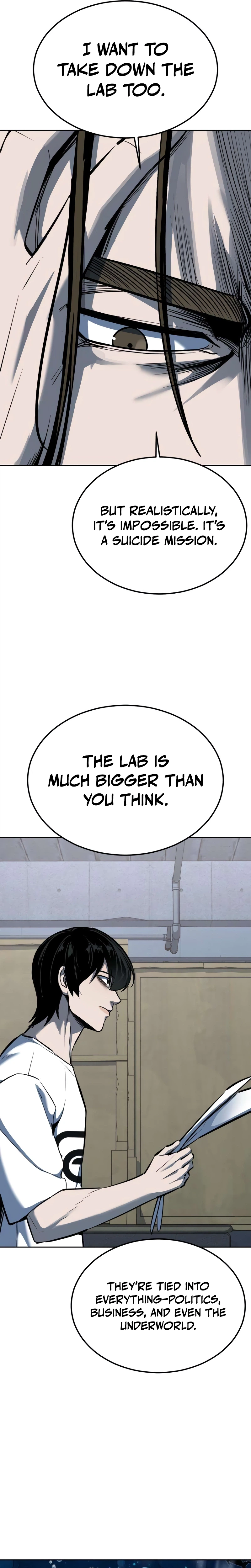 Resurrection Boy Chapter 23, page 43 of 56