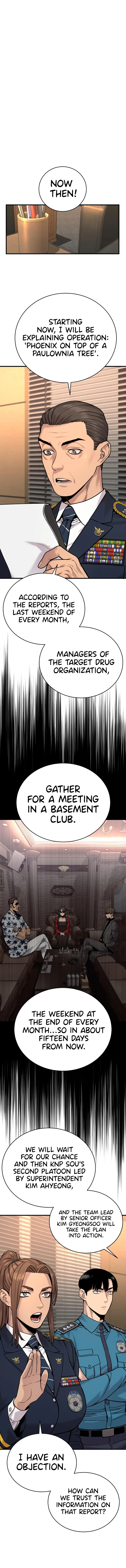 Return of the Bloodthirsty Police Chapter 14, page 7 of 21