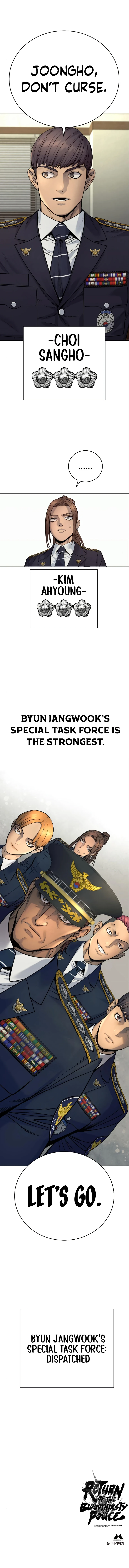 Return of the Bloodthirsty Police Chapter 40, page 15 of 16