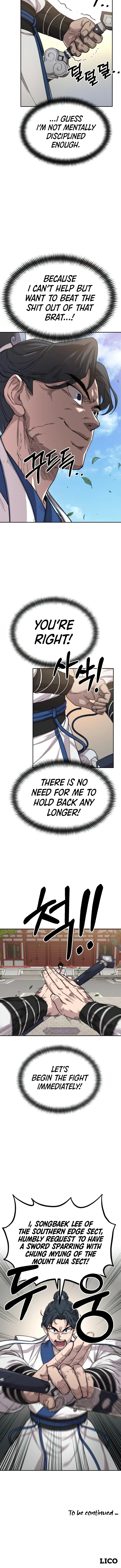 Return of the Mount Hua Sect Chapter 24, page 14 of 15