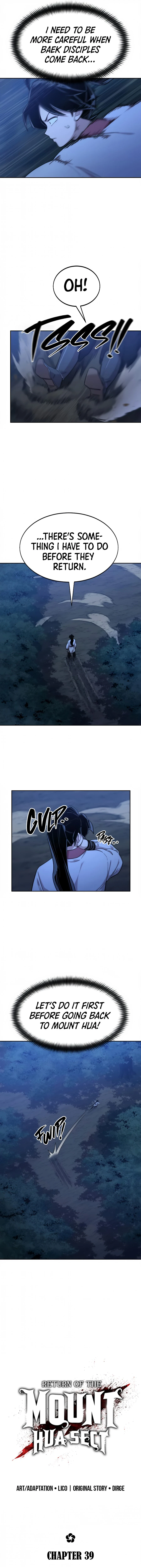 Return of the Mount Hua Sect Chapter 39, page 8 of 24
