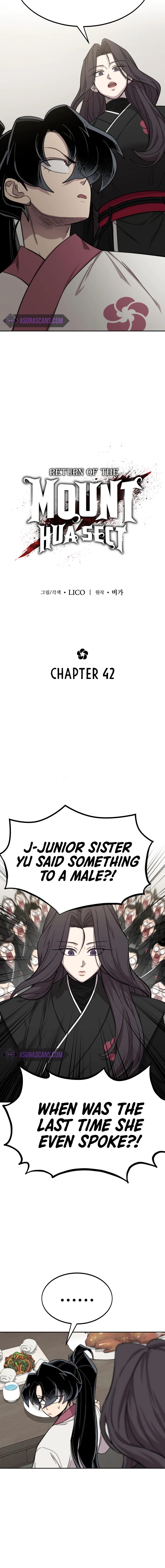 Return of the Mount Hua Sect Chapter 42, page 9 of 21
