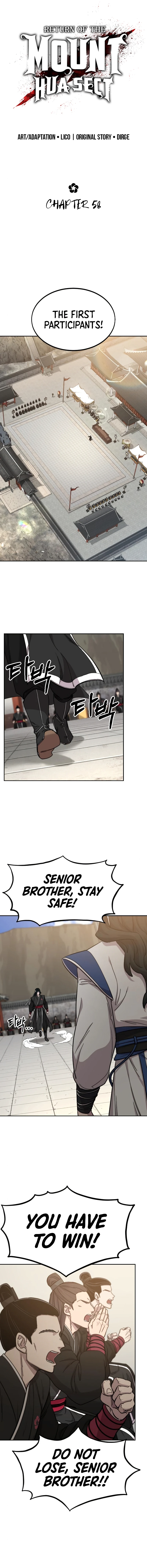 Return of the Mount Hua Sect Chapter 58, page 9 of 16