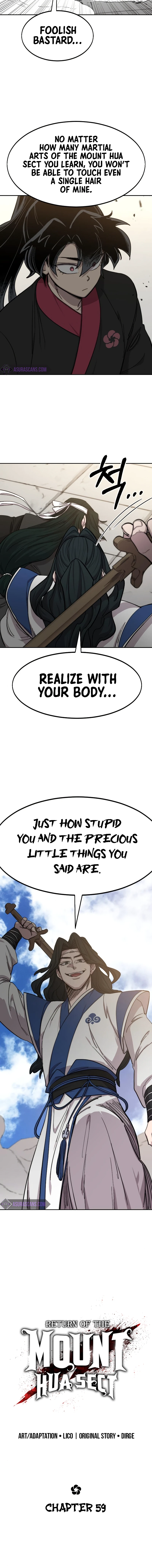 Return of the Mount Hua Sect Chapter 59, page 9 of 19