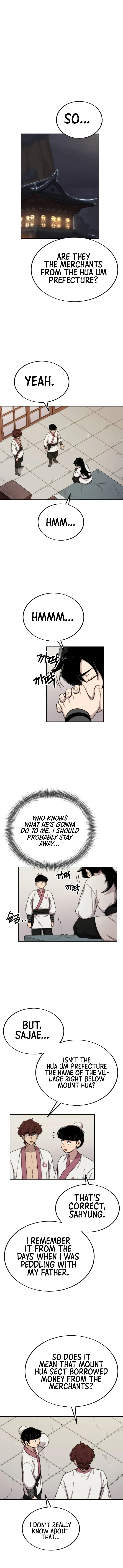 Return of the Mount Hua Sect Chapter 6, page 7 of 18