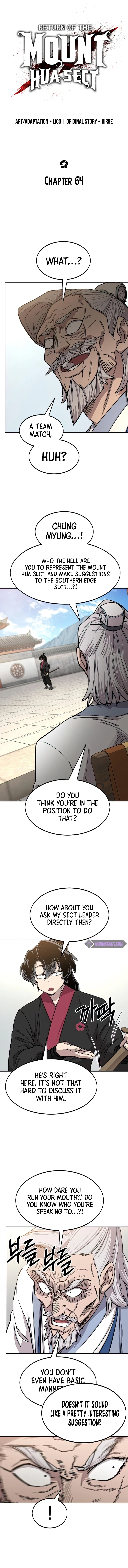 Return of the Mount Hua Sect Chapter 64, page 9 of 22