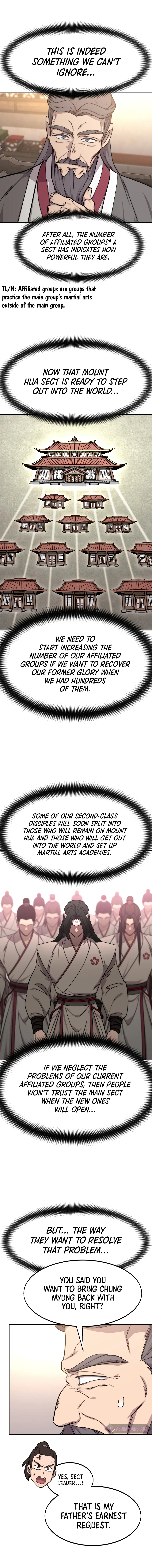 Return of the Mount Hua Sect Chapter 72, page 18 of 33
