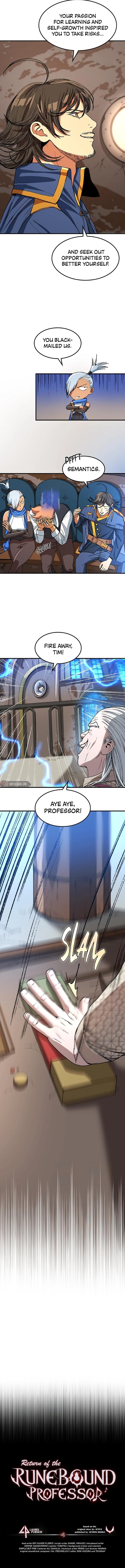 Return of the Runebound Professor Chapter 10, page 12 of 13