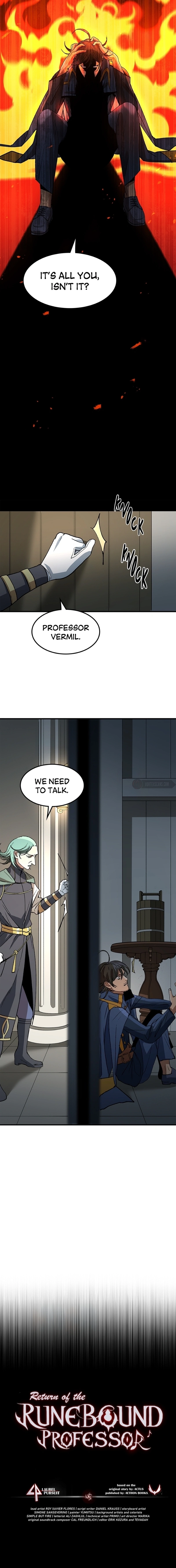 Return of the Runebound Professor Chapter 13, page 11 of 11