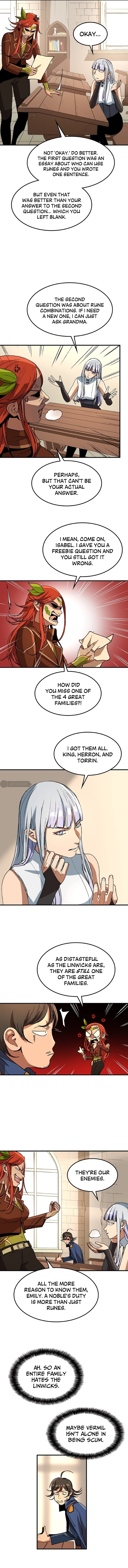 Return of the Runebound Professor Chapter 14, page 11 of 14