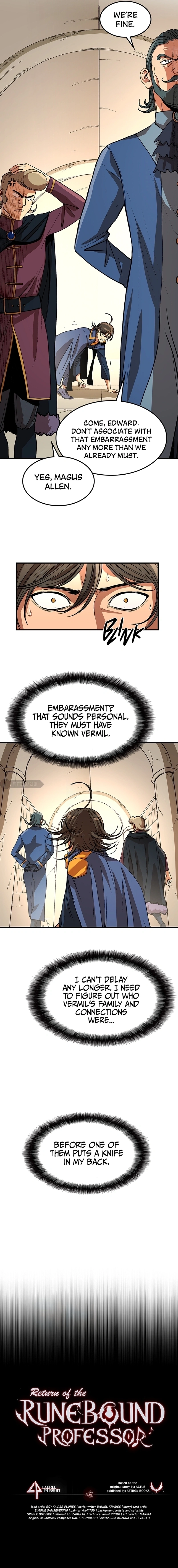 Return of the Runebound Professor Chapter 14, page 14 of 14