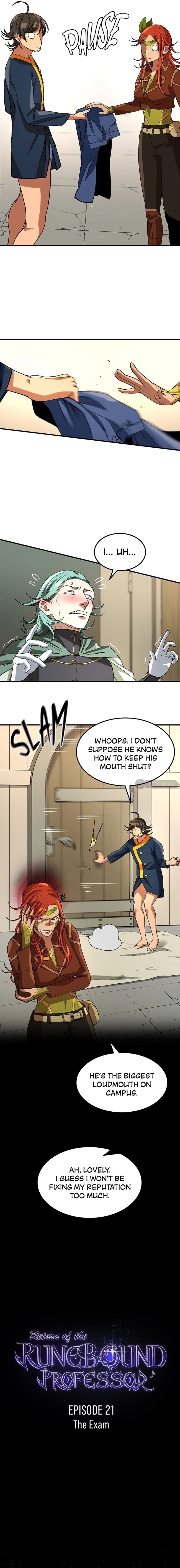 Return of the Runebound Professor Chapter 21, page 7 of 16