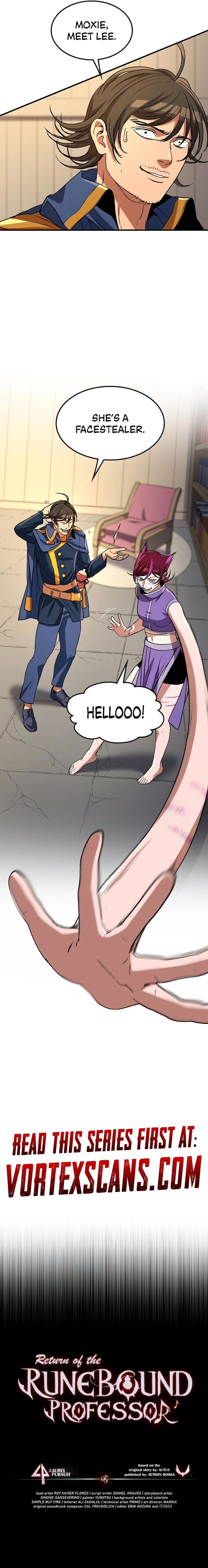 Return of the Runebound Professor Chapter 23, page 17 of 17
