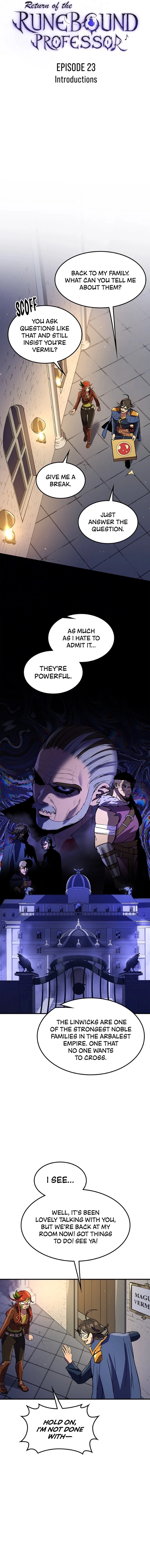 Return of the Runebound Professor Chapter 23, page 8 of 17