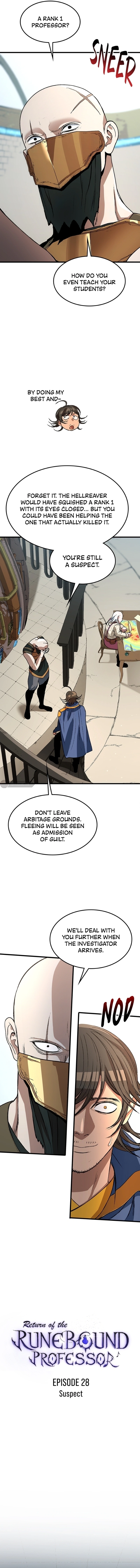 Return of the Runebound Professor Chapter 28, page 7 of 19