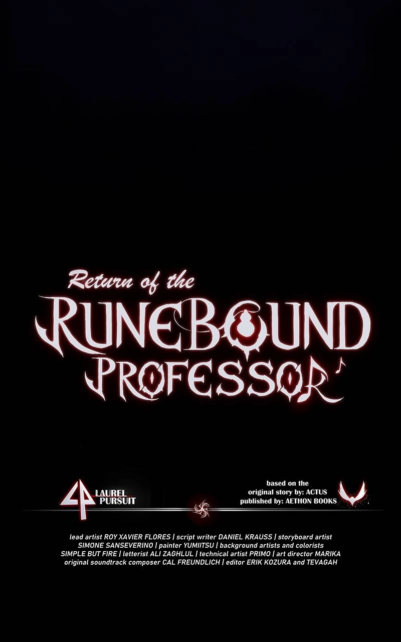 Return of the Runebound Professor Chapter 3, page 115 of 116