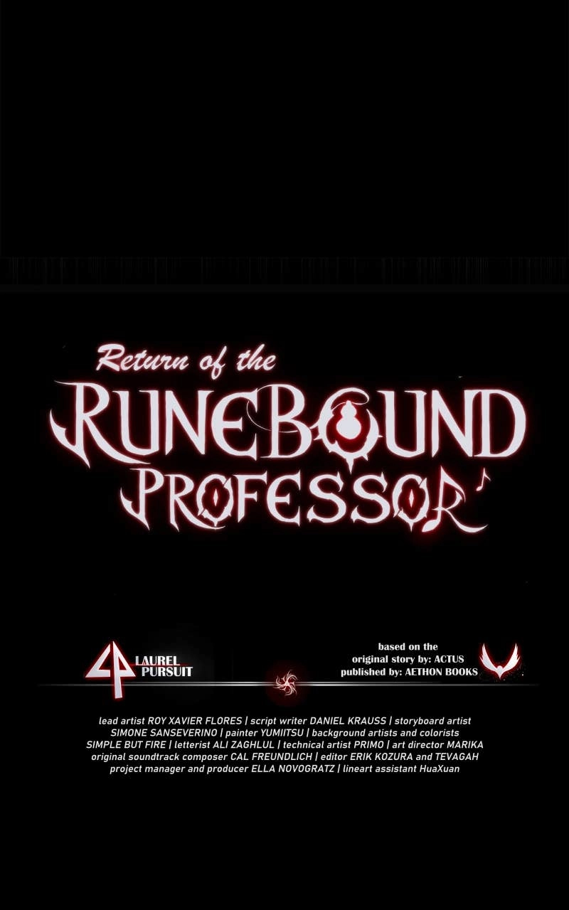Return of the Runebound Professor Chapter 38, page 122 of 123